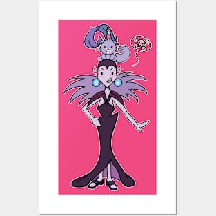 Lever Lady & Poison Cat Posters and Art